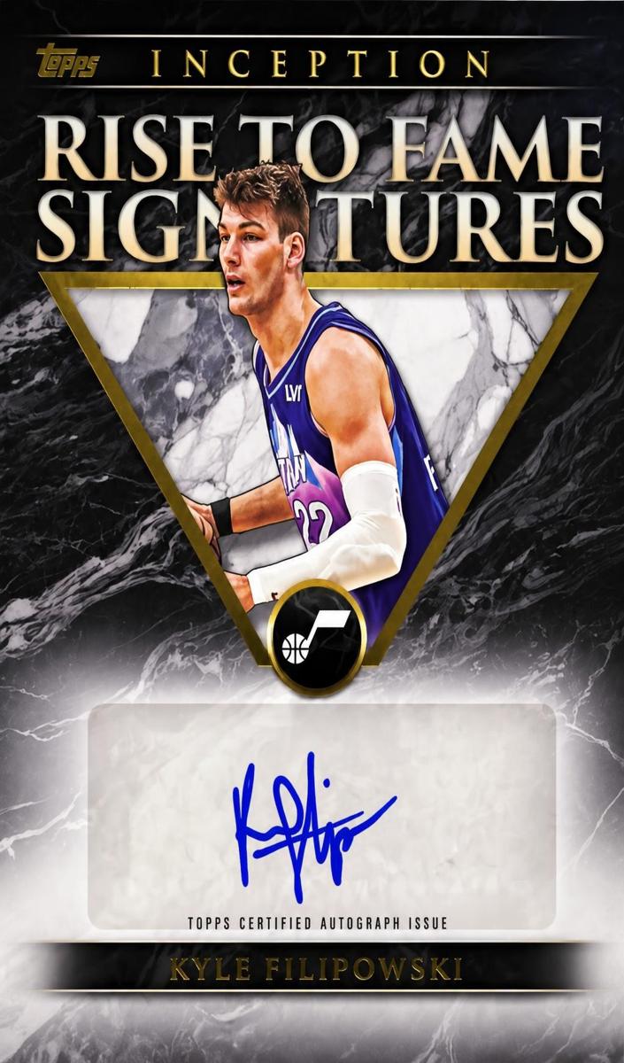 2025 Topps Inception Kyle Filipowski #RF-KF card