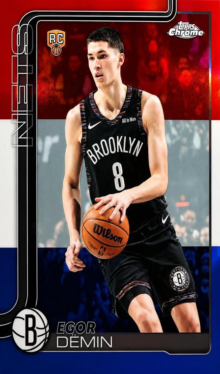2025 Egor Demin [Red White and Blue Refractor] #158
