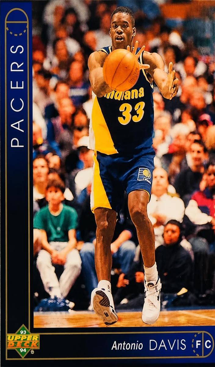 1993 Upper Deck Antonio Davis #353 card
