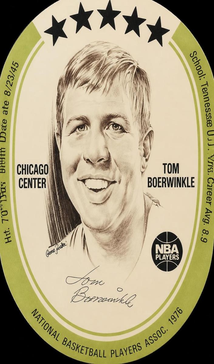 1976 Tom Boerwinkle [Blank Back] #NNO