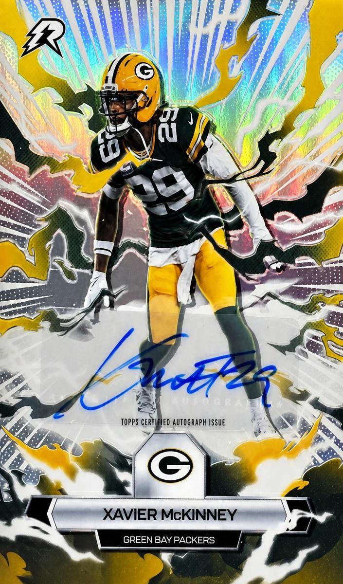 2025 Topps Resurgence Xavier McKinney [Signature] #37 card