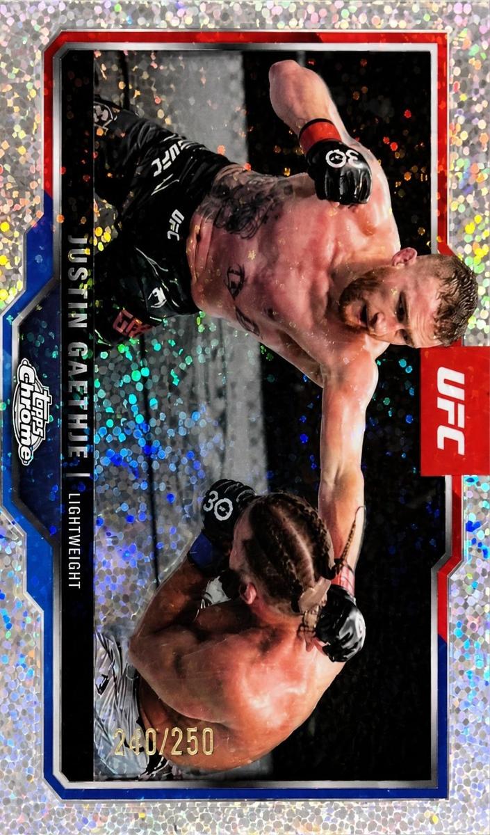 2025 Justin Gaethje [Speckle Refractor] #138