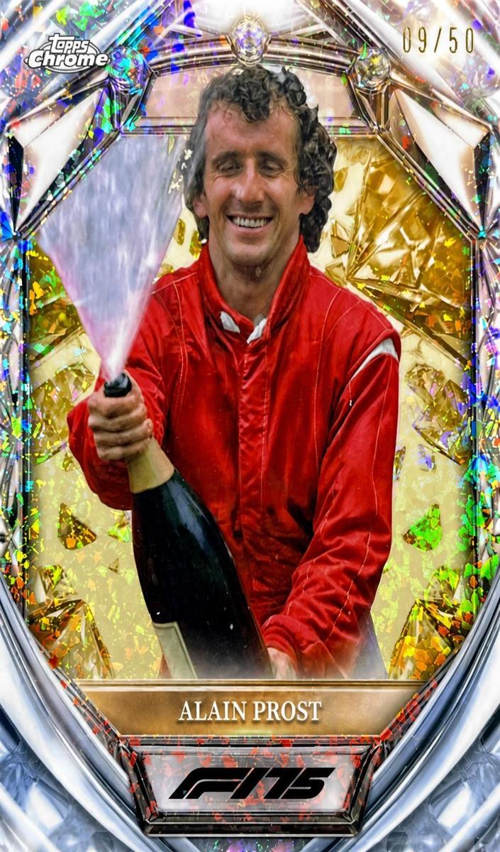 2025 Alain Prost [Gold Mini-Diamond Refractor] #D75-41