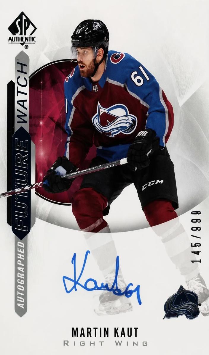 2020 SP Authentic Martin Kaut #171 card