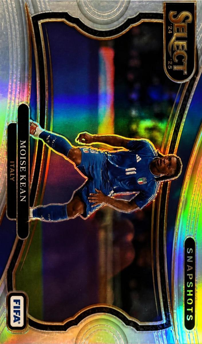 2024 Panini Select FIFA Moise Kean #25 card