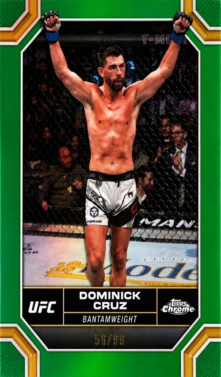 2024 Dominick Cruz [Gold Refractor] #60
