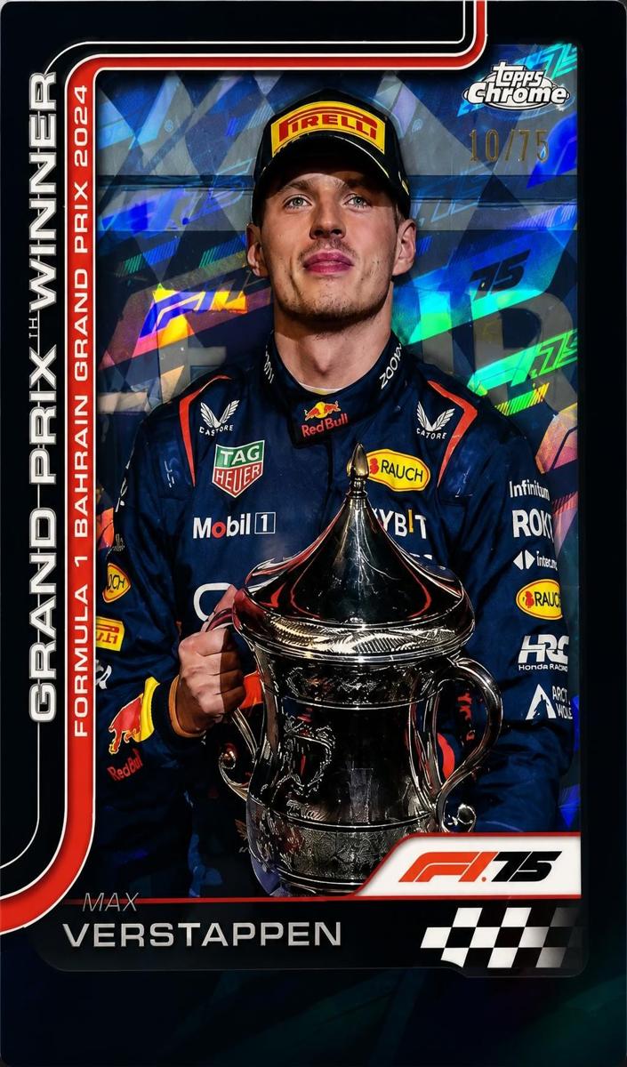 2025 Max Verstappen [F1 75th Anniversary Refractor] #93