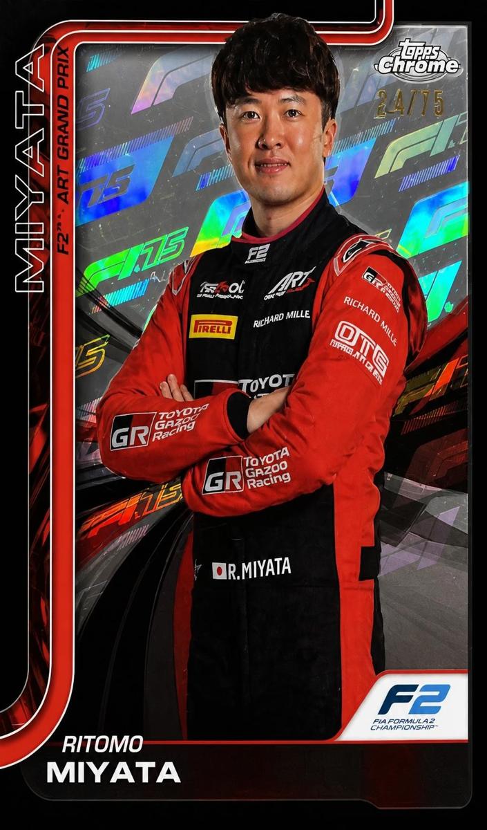 2025 Ritomo Miyata [F1 75th Anniversary Refractor] #33