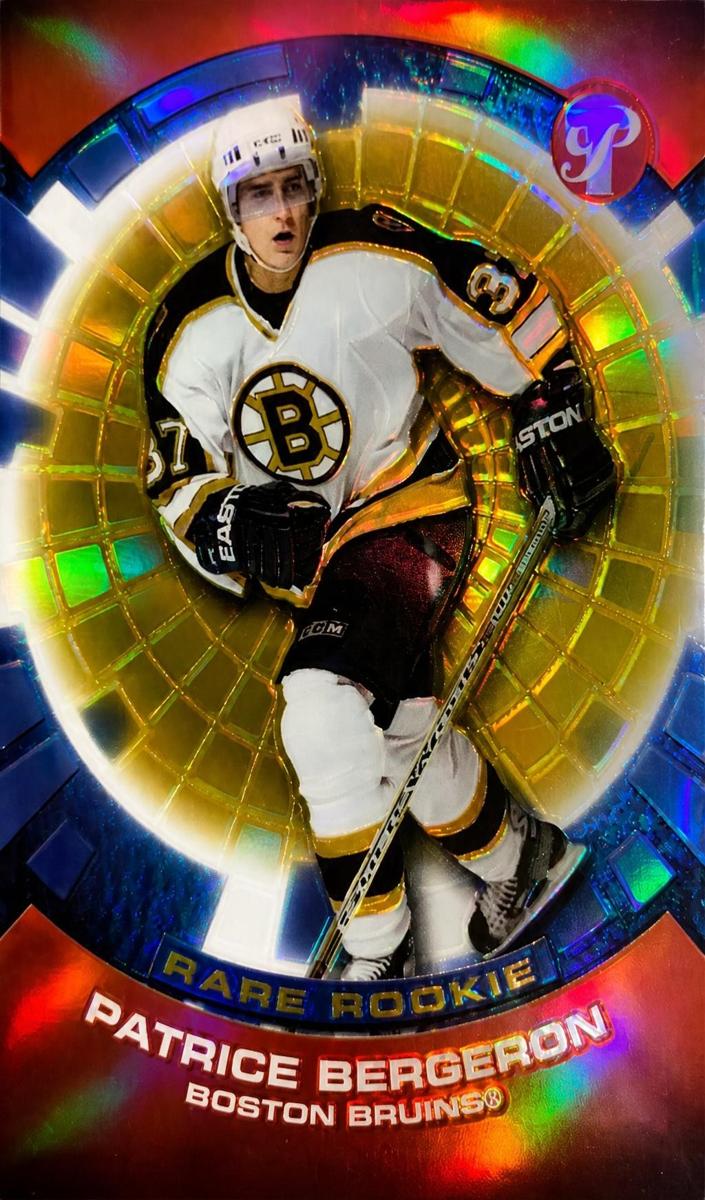2003 Patrice Bergeron [Gold Refractor] #109