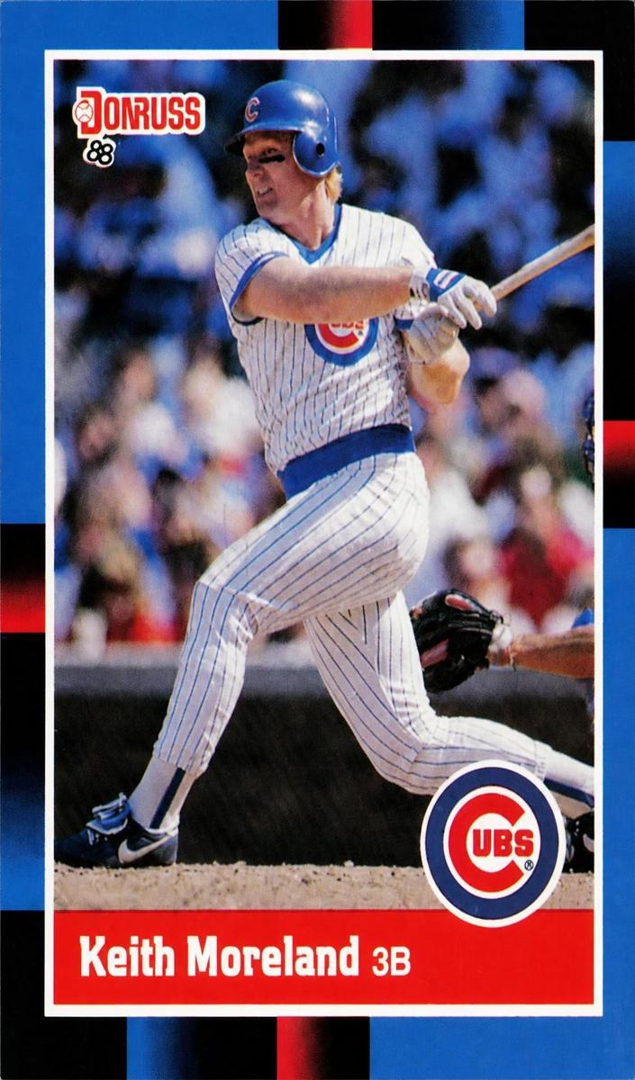 1988 Keith Moreland #201