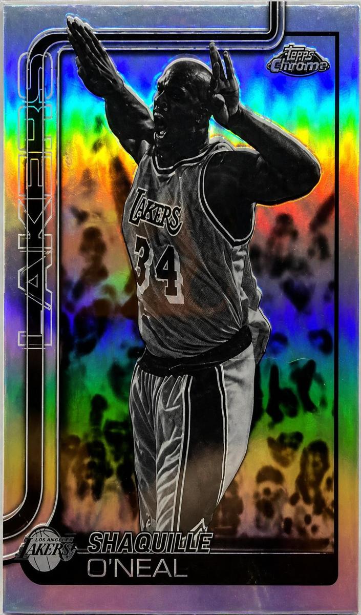 2025 Shaquille O'Neal [Negative Refractor] #142