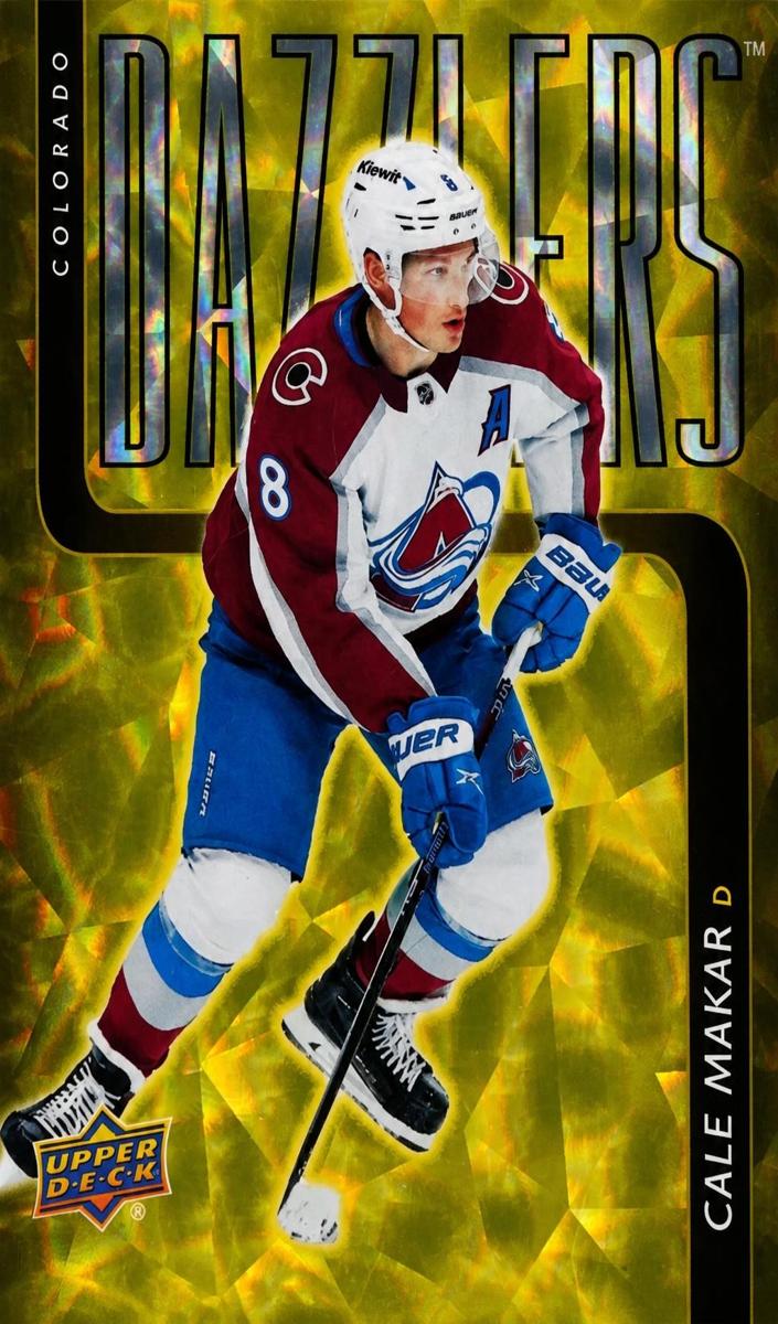 2025 Upper Deck Cale Makar [Gold] #DZ-31 card