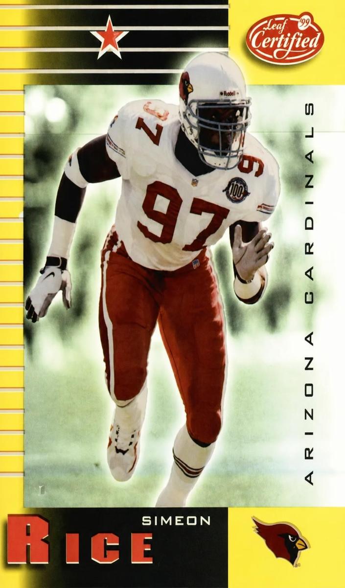 1999 Simeon Rice [Mirror Gold] #1