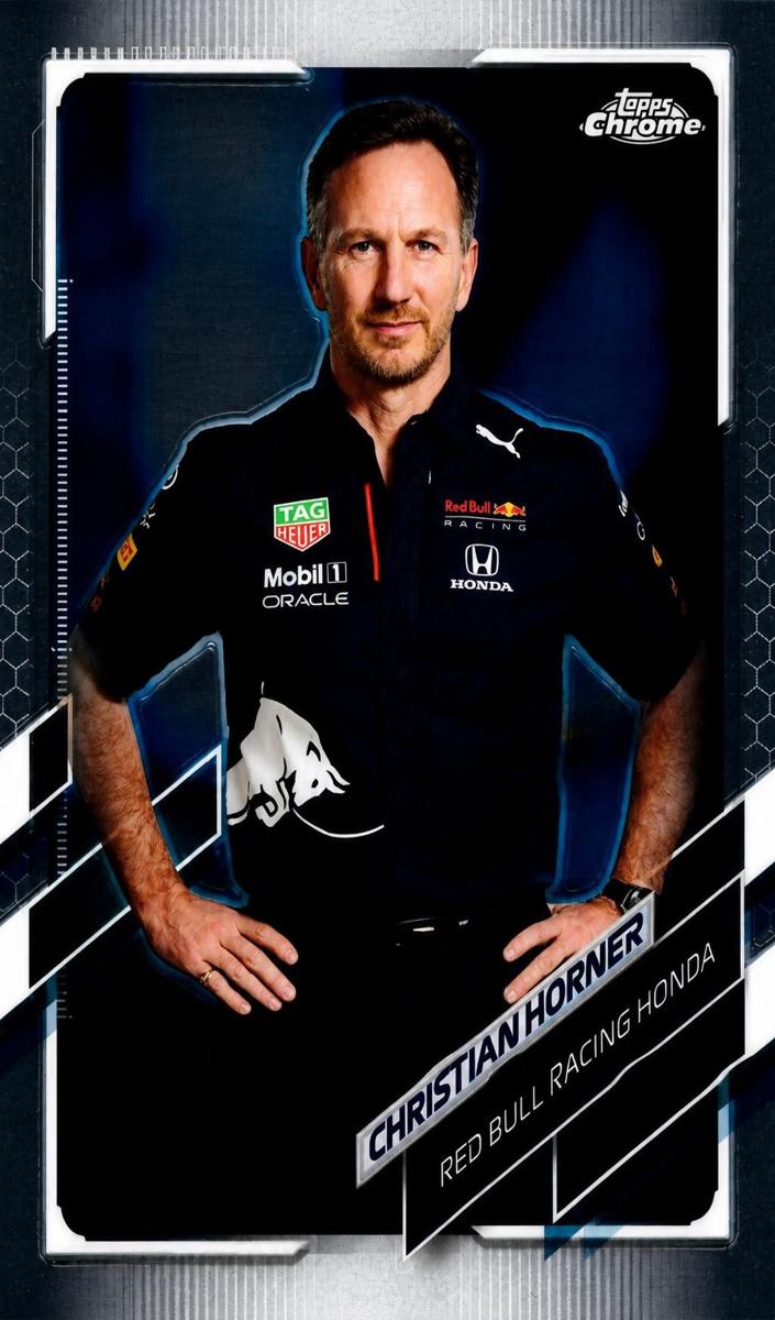 2021 Christian Horner [Black & White RayWave Refractor] #84
