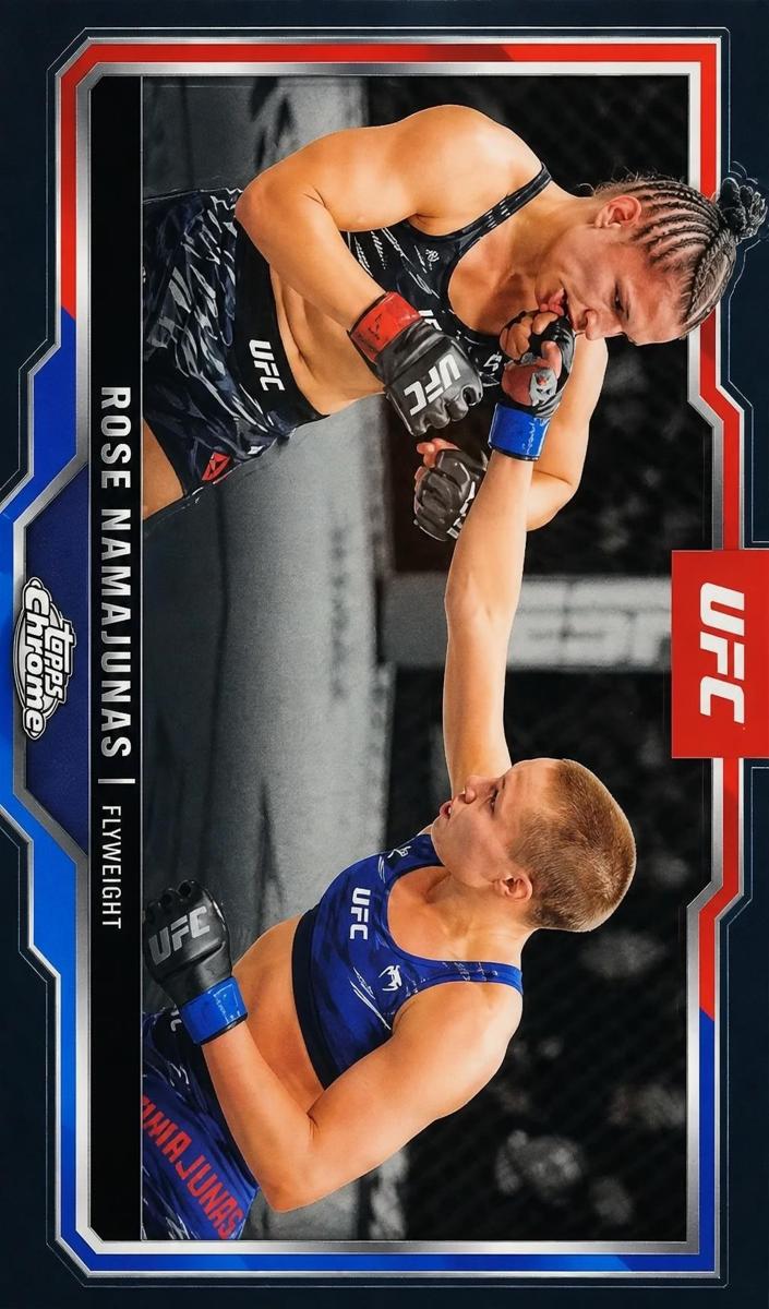 2025 Rose Namajunas [Aqua Refractor] #89
