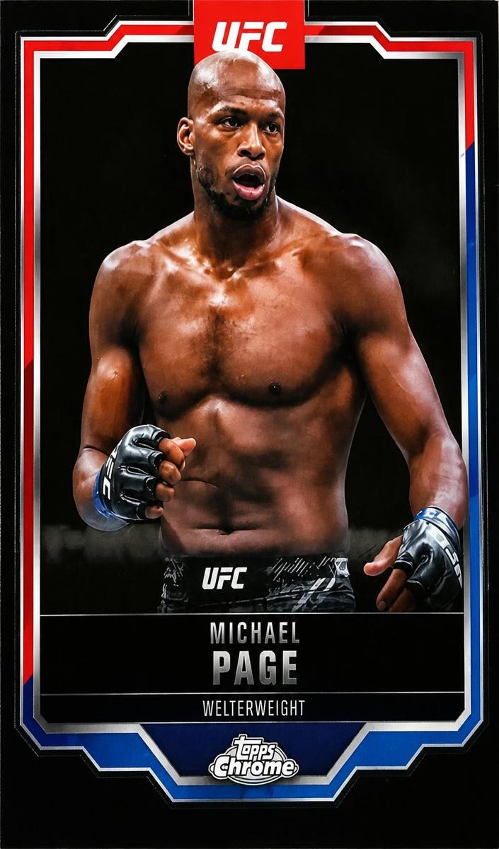 2025 Topps Chrome Michael Page #167 card