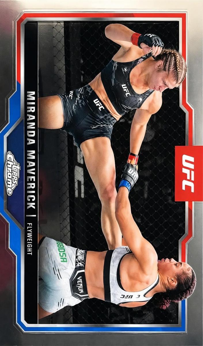 2025 Topps Chrome Miranda Maverick #5 card