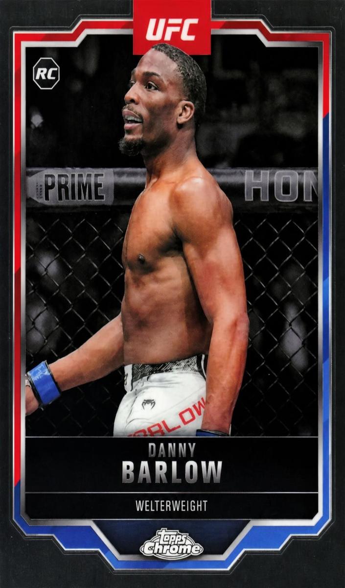 2025 Topps Chrome Danny Barlow #179 card