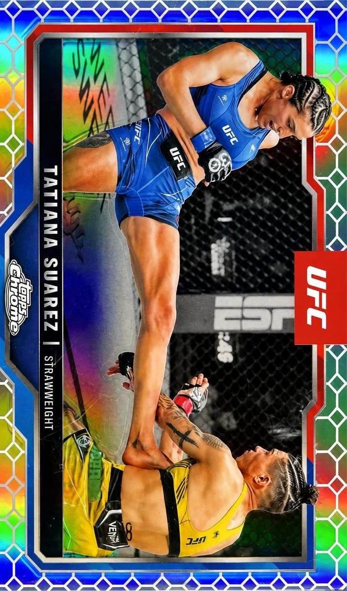 2025 Tatiana Suarez [Purple Geometric Refractor] #72
