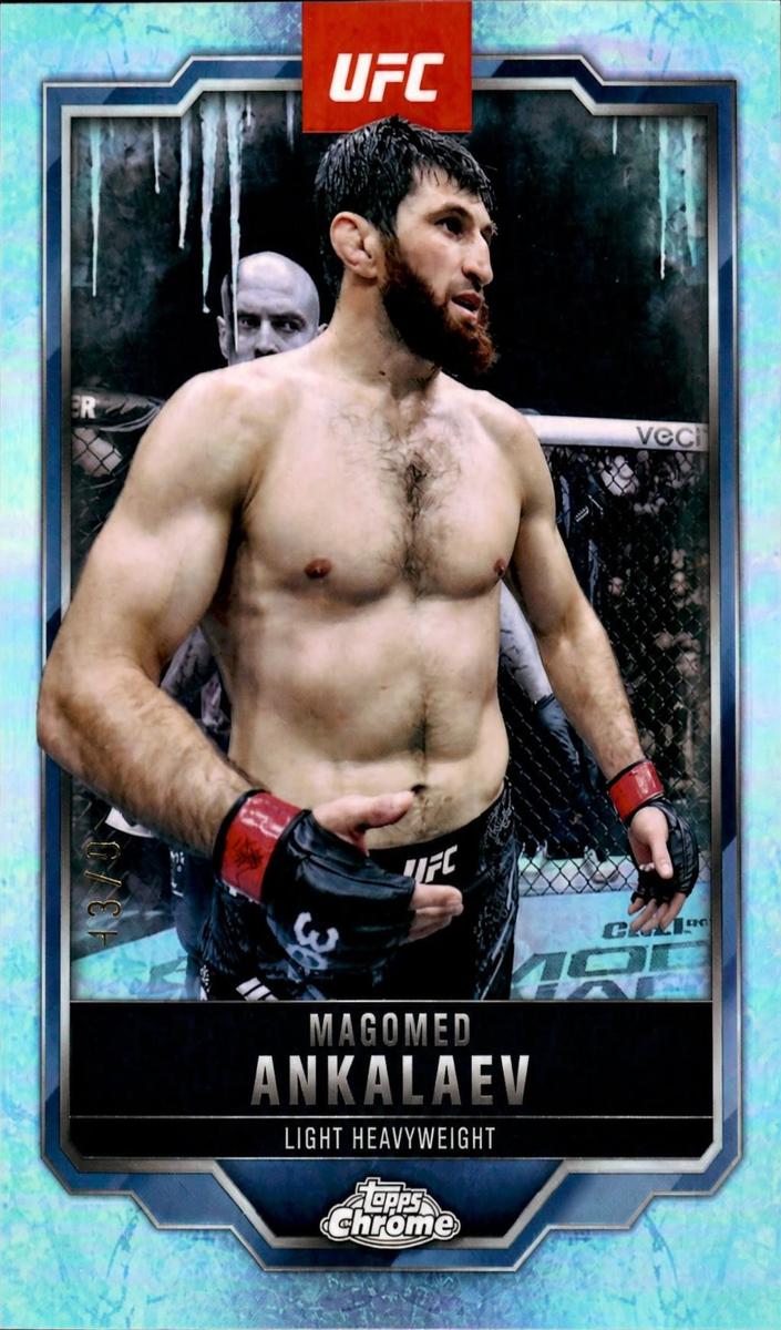 2025 Magomed Ankalaev [Blue Refractor] #21