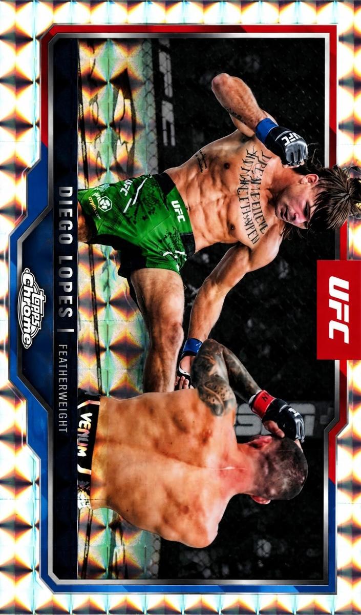 2025 Topps Chrome Diego Lopes [Gold Refractor] #140 card