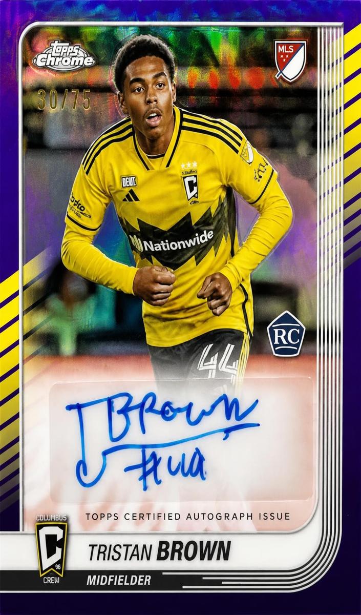 2025 Tristan Brown [Purple Refractor] #CA-TB