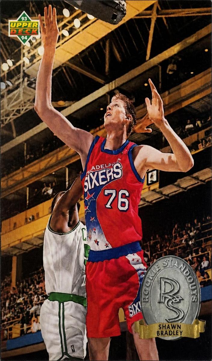 1993 Upper Deck Shawn Bradley #RS6 card