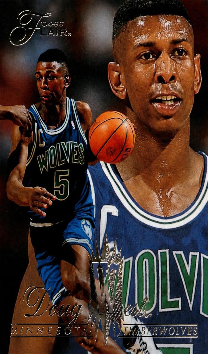1994 Flair Doug West #91 card