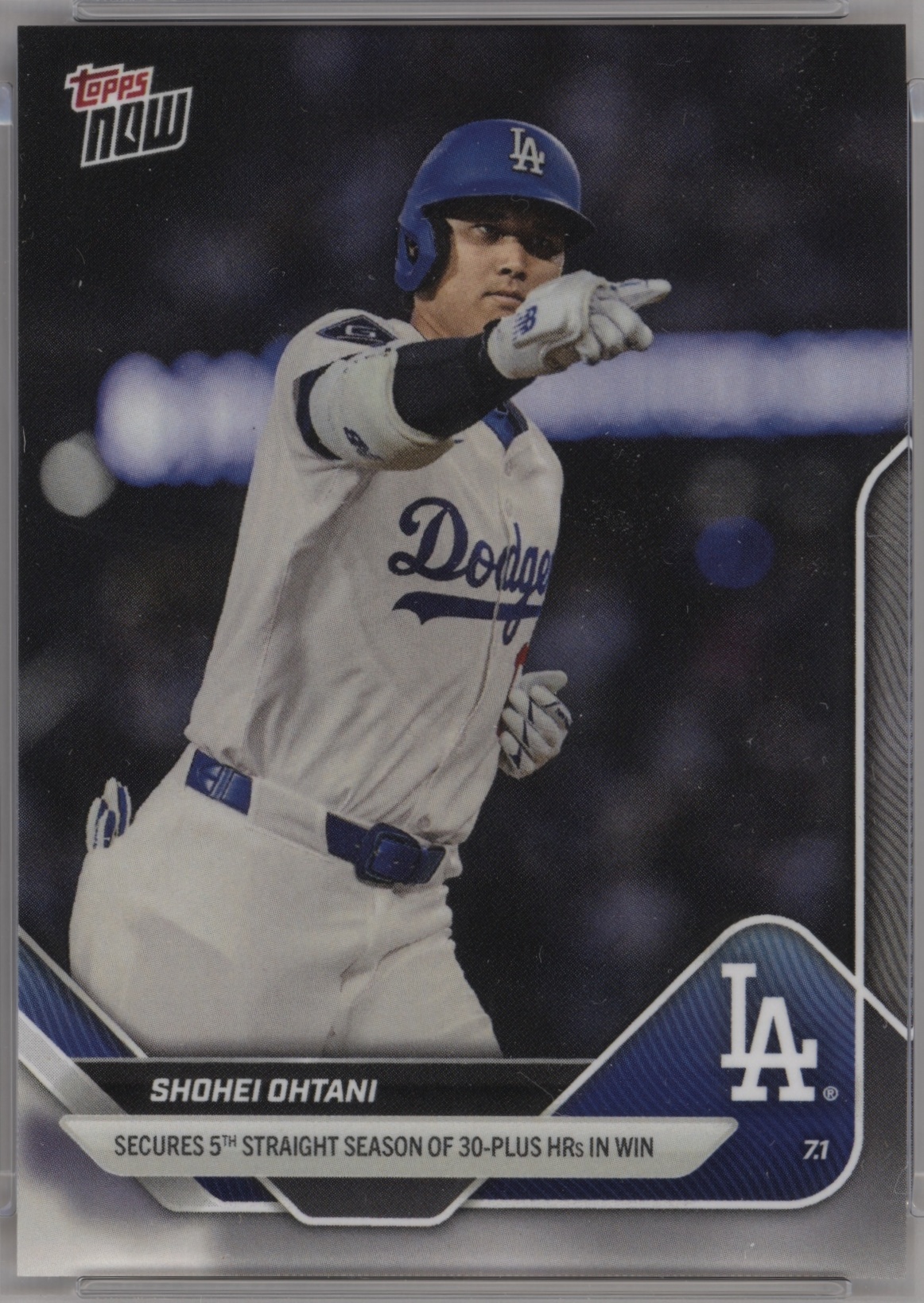 2025 Topps Now Baseball Shohei Ohtani #370