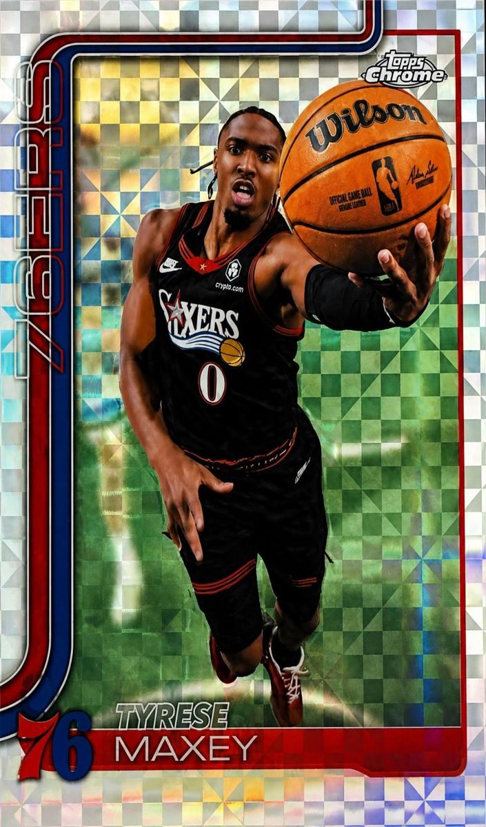 2025 Tyrese Maxey [X-Fractor] #41