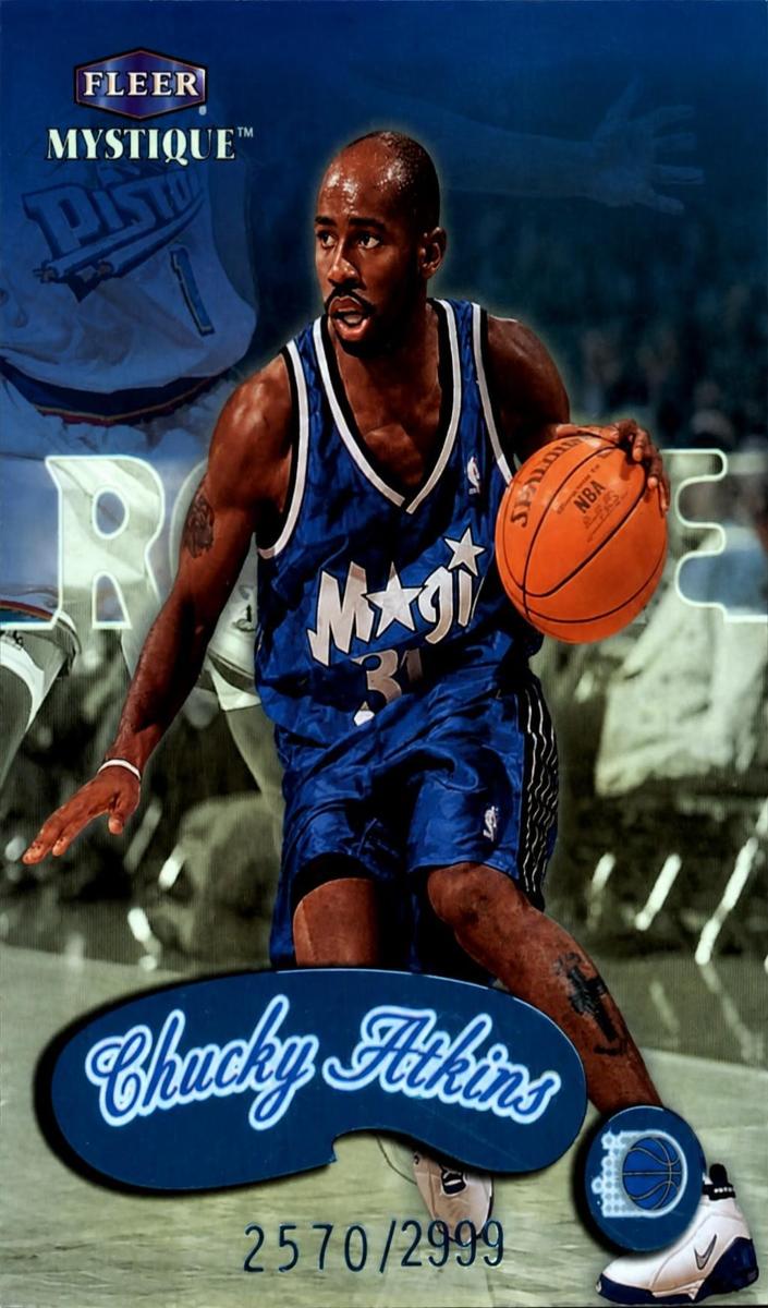 1999 Fleer Mystique Chucky Atkins #113 card
