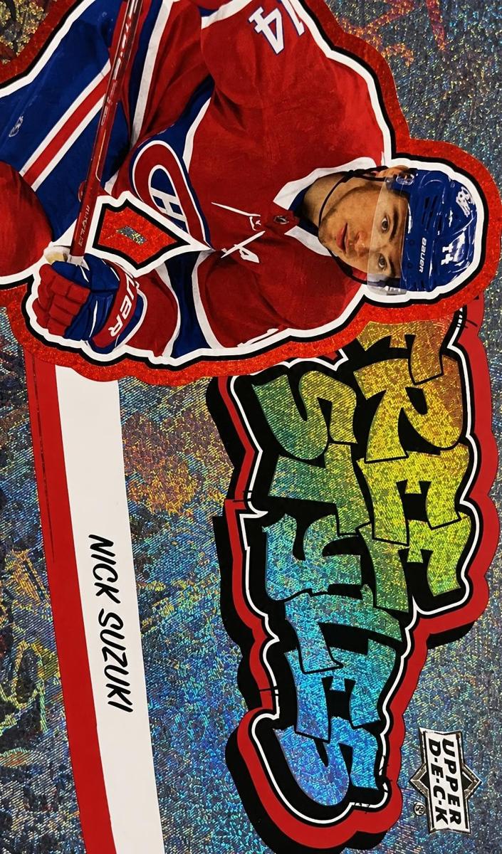 2022 Upper Deck Nick Suzuki [Red] #FS-6 card
