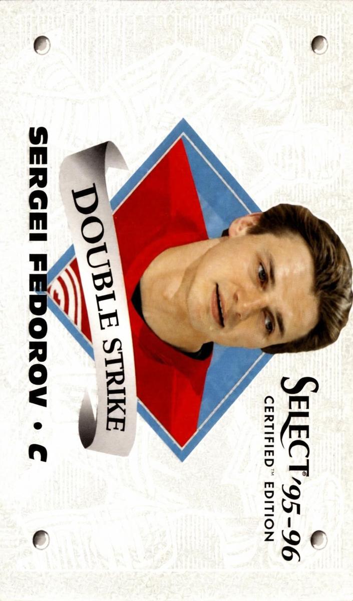 1995 Select Certified Sergei Fedorov #14 card