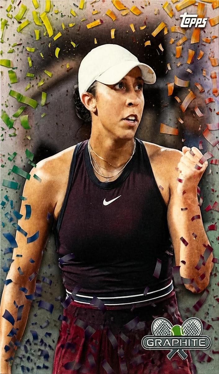 2026 Topps Graphite Madison Keys #CF-14 card