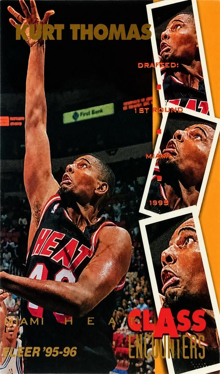 1995 Fleer Kurt Thomas #36 card