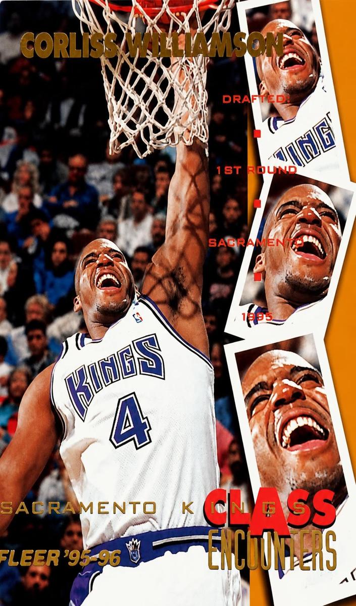 1995 Fleer Corliss Williamson #40 card