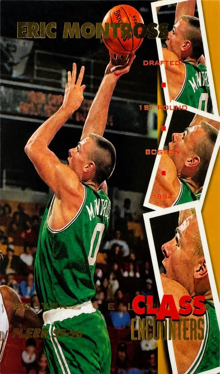 1995 Fleer Eric Montross #10 card
