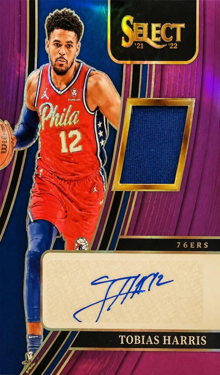 2021 Tobias Harris [Purple] #AM-THS