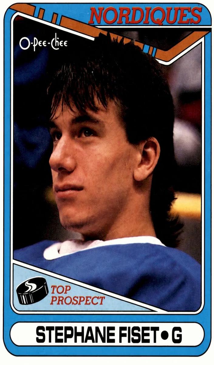 1990 O-Pee-Chee Stephane Fiset #312 card