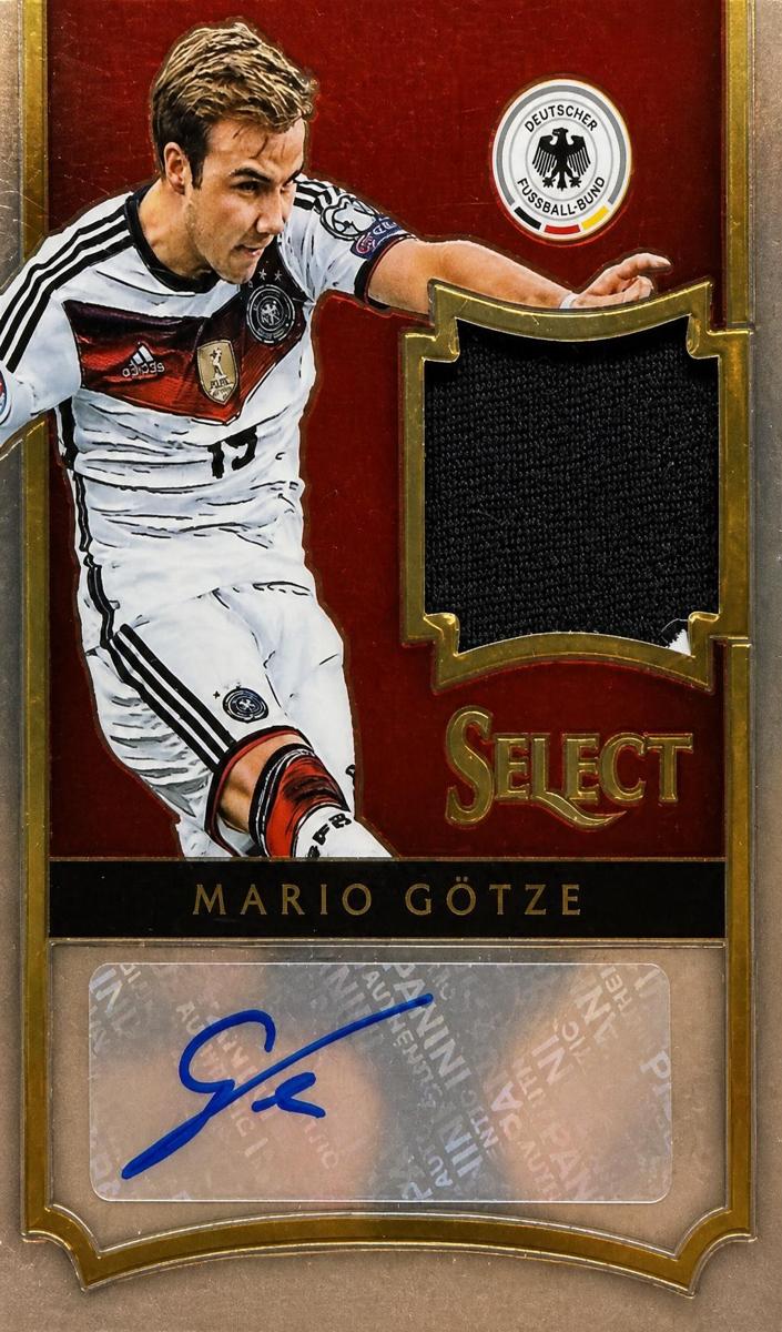 2015 Panini Select Mario Gotze [Orange] #27 card