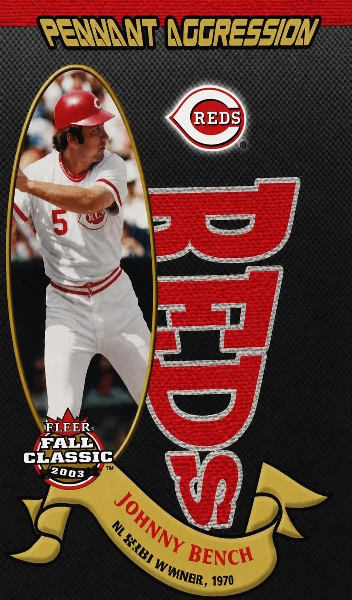 2003 Johnny Bench #13PA