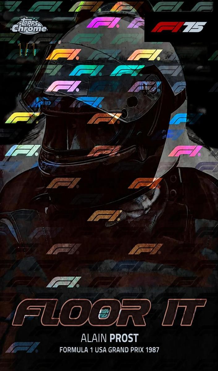 2025 Alain Prost [Rose Gold LogoFractor] #FI-1