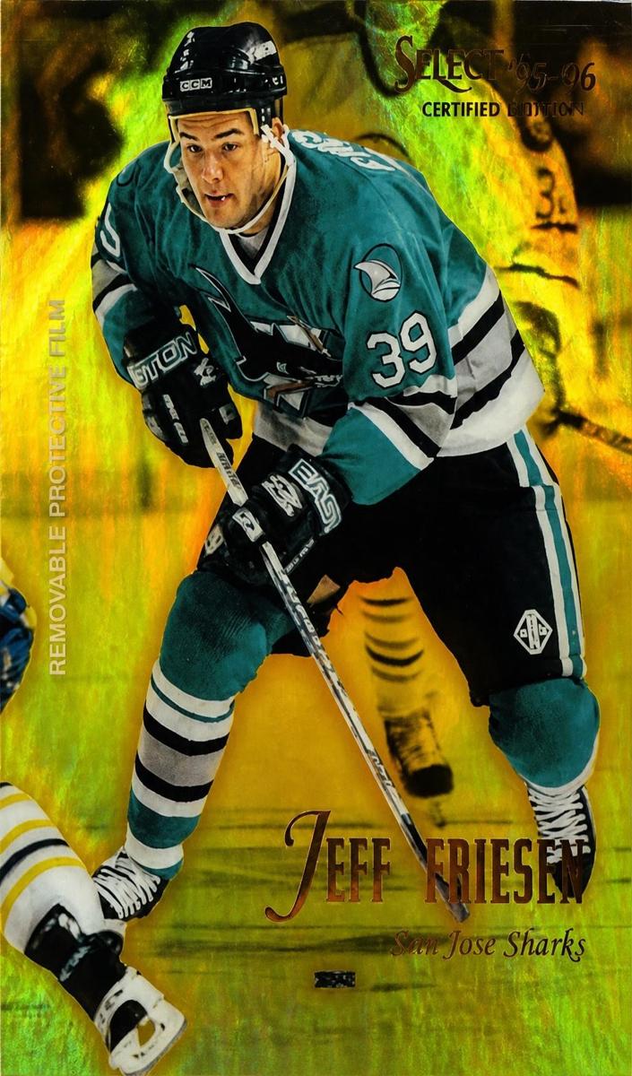 1995 Jeff Friesen [Mirror Gold] #56