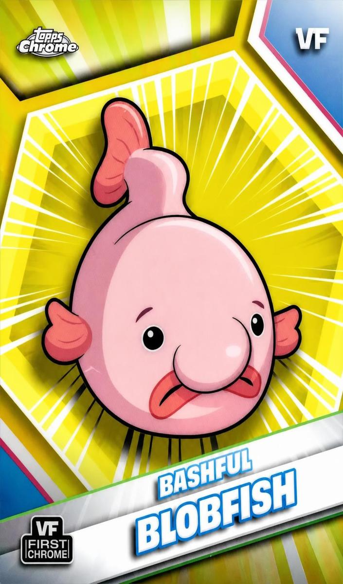 2026 Bashful Blobfish [Yellow Refractor] #29