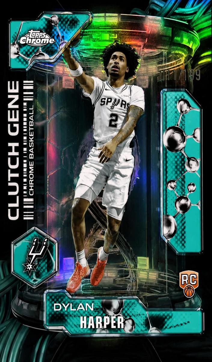 2025 Dylan Harper [Aqua Refractor] #CG-12