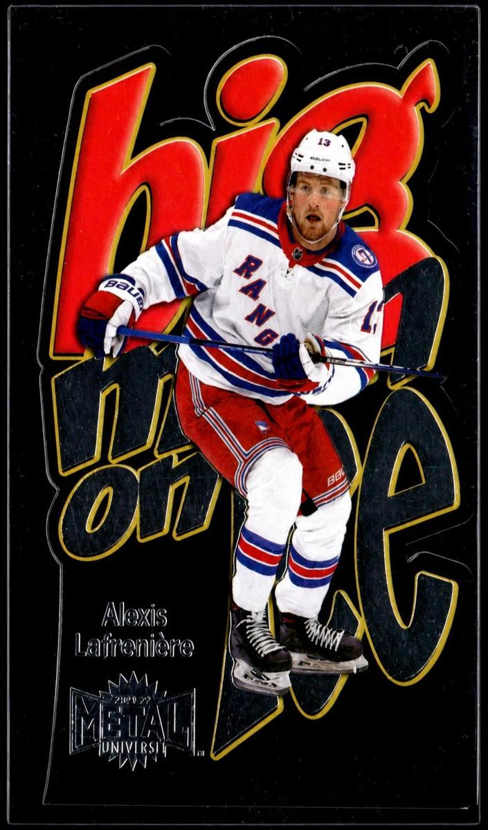 2021 Skybox Metal Universe Alexis Lafreniere #BM-3 card