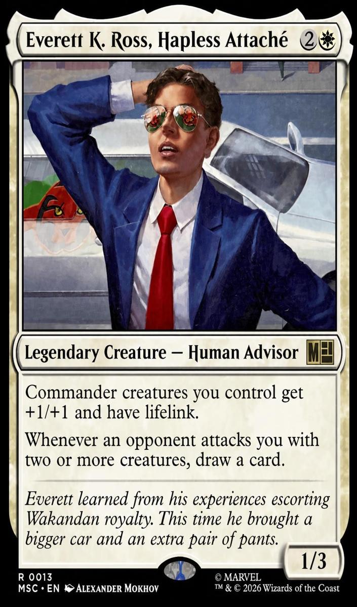 2026 Everett K. Ross, Hapless Attache #13