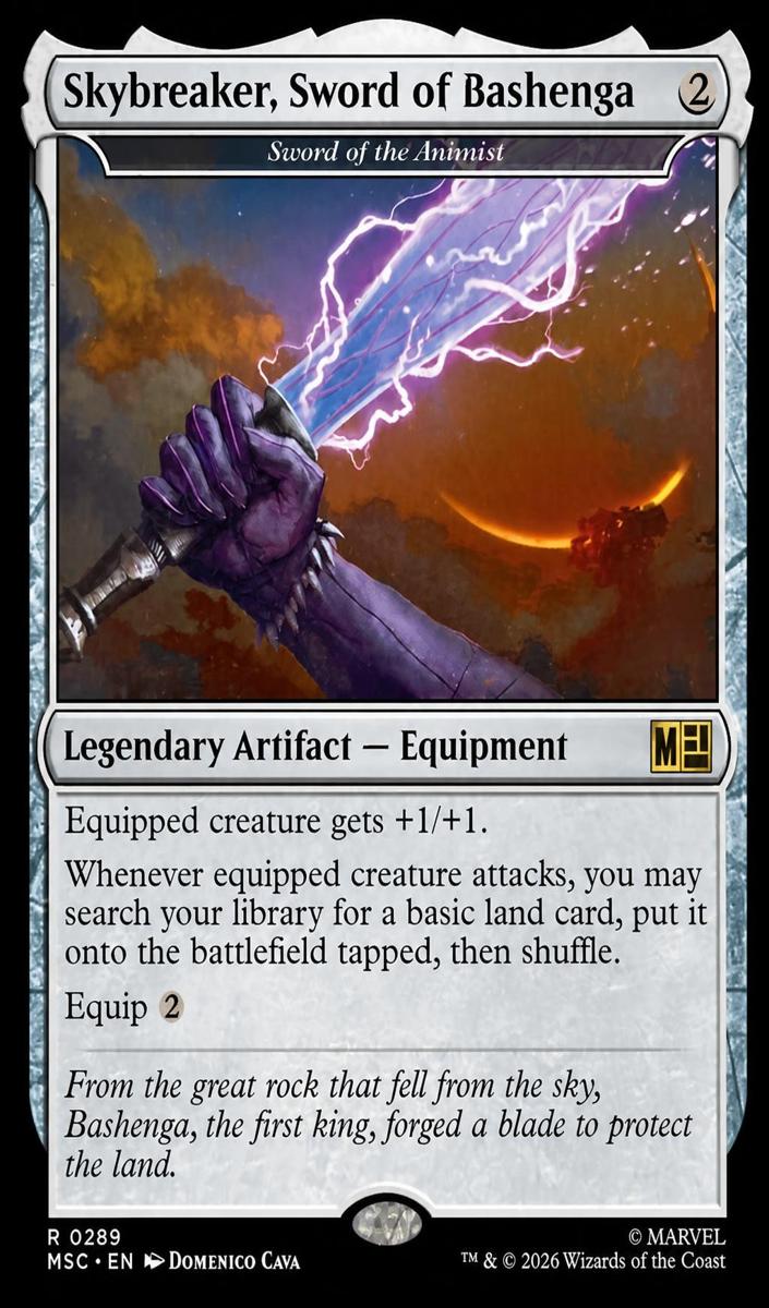 2026 Skybreaker, Sword of Bashenga #289