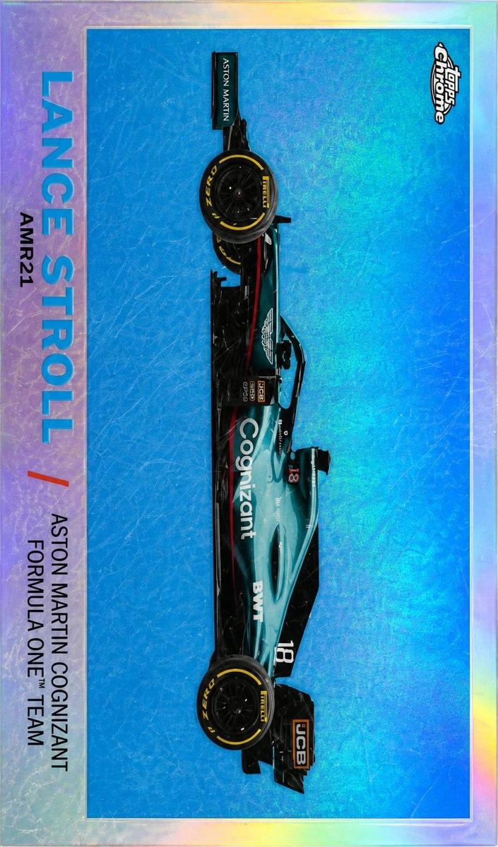2021 Topps Chrome F1 Lance Stroll #T61-LS card
