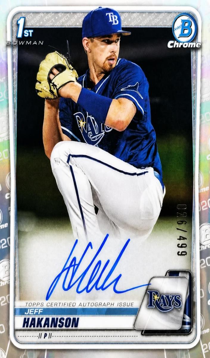 2020 Jeff Hakanson [Red] #CDA-JH
